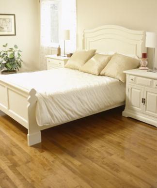 Wood Floor Bed