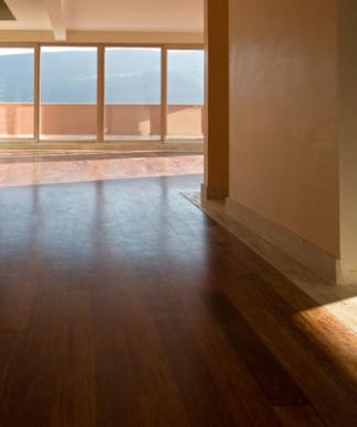 Wood Floor Modern Room